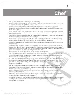 Preview for 9 page of Master Chef 043-1325-0 Instruction Manual