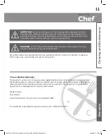 Preview for 11 page of Master Chef 043-1325-0 Instruction Manual