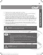 Preview for 7 page of Master Chef 043-1328-4 Instruction Manual