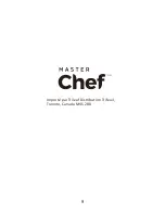 Preview for 22 page of Master Chef 043-2336-8 Owner'S Manual