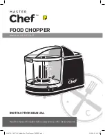 Master Chef 043-5726-2 Instruction Manual preview