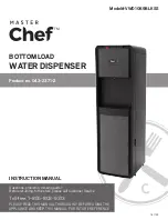 Master Chef 085-3137-6 Instruction Manual preview