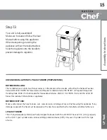 Предварительный просмотр 15 страницы Master Chef 085-3250-4 User Manual