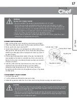 Предварительный просмотр 17 страницы Master Chef 085-3250-4 User Manual