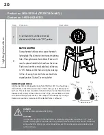 Предварительный просмотр 20 страницы Master Chef 085-3250-4 User Manual