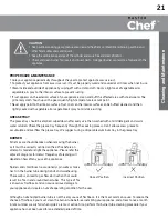 Предварительный просмотр 21 страницы Master Chef 085-3250-4 User Manual