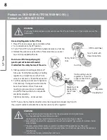 Preview for 8 page of Master Chef 085-3259-6 Safety And Care Manual