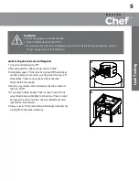 Preview for 9 page of Master Chef 085-3259-6 Safety And Care Manual