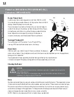 Preview for 12 page of Master Chef 085-3259-6 Safety And Care Manual