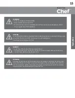 Preview for 15 page of Master Chef 085-3259-6 Safety And Care Manual