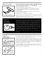 Preview for 7 page of Master Chef G30505 Safe Use, Care And Assembly Manual