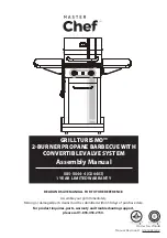 Preview for 1 page of Master Chef GRILL TURISMO Assembly Manual