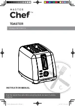 Master Chef TA1720-UL Instruction Manual preview