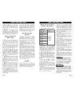 Предварительный просмотр 4 страницы Master-force 241-0401 Operator'S Manual