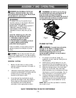 Предварительный просмотр 15 страницы Master-force 241-0748 Operator'S Manual