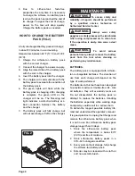 Предварительный просмотр 10 страницы Master-force 252-8017 Operator'S Manual