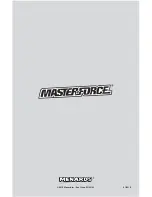 Предварительный просмотр 16 страницы Master-force 252-8029 Operator'S Manual