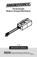 Master-force 260-9509 Operator'S Manual предпросмотр