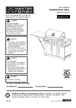 Master Forge 0006554 Manual preview