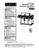 Master Forge 3618ST Owner'S Manual preview