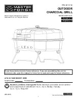 Preview for 1 page of Master Forge CBC830L User Manual