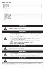 Preview for 2 page of Master Forge EBC1102L Instructions Manual