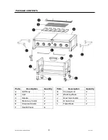 Preview for 3 page of Master Forge GR2045401-MF-00 User Manual