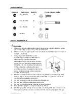 Preview for 4 page of Master Forge GR2045401-MF-00 User Manual