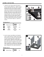 Preview for 7 page of Master Forge MFA350BNP Assembly Instructions Manual