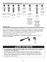 Preview for 29 page of Master Forge MFA350BNP Assembly Instructions Manual