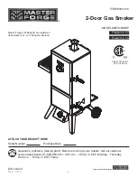 Master Forge MFX784BDP User Manual preview