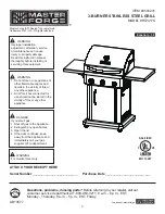 Preview for 1 page of Master Forge RT2417S Use Manual