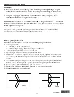 Preview for 27 page of Master Forge RT2417S Use Manual