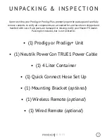 Preview for 3 page of Master FX prodigy User Manual