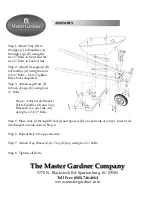 Предварительный просмотр 2 страницы Master Gardner WB 6301 Assembly