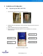 Preview for 12 page of Master Image MI-CLARITY3D SA Installation & Operation Manual