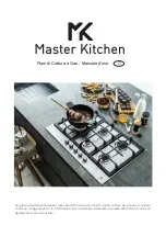 Preview for 1 page of MASTER KITCHEN Edge MKHG 603101-ED TC XS User Manual