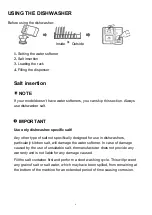 Preview for 8 page of MASTER KITCHEN MKDW FS607014 E WH E Instruction Manual