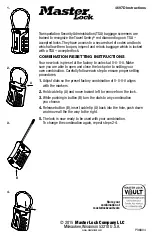 Preview for 1 page of Master Lock 4697D Instructions