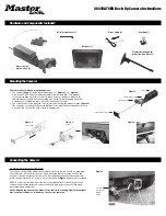 Master Lock Datsen 4843 Installation Instructions preview