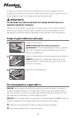 Preview for 44 page of Master Lock ML08EB Instructions For Use Manual