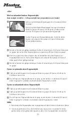 Preview for 52 page of Master Lock ML08EB Instructions For Use Manual