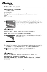 Preview for 18 page of Master Lock MLD08E Instructions For Use Manual