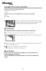 Preview for 36 page of Master Lock MLD08E Instructions For Use Manual