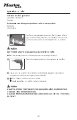 Preview for 42 page of Master Lock MLD08E Instructions For Use Manual