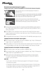 Preview for 46 page of Master Lock MLD08E Instructions For Use Manual