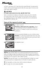 Preview for 56 page of Master Lock MLD08E Instructions For Use Manual