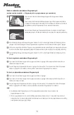 Preview for 70 page of Master Lock MLD08E Instructions For Use Manual