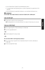 Preview for 71 page of Master Lock MLD08E Instructions For Use Manual