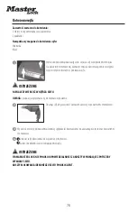 Preview for 78 page of Master Lock MLD08E Instructions For Use Manual